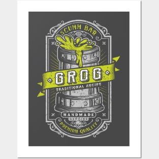 Genuine Grog Posters and Art